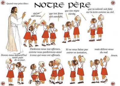 Image de Poster Notre Père tutoiement (à l'unité)