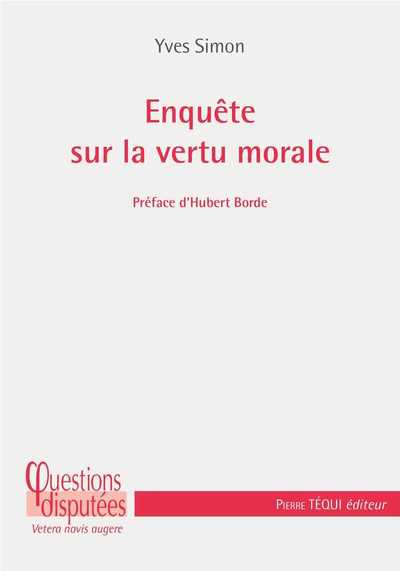 Picture of Enquête sur la vertu morale