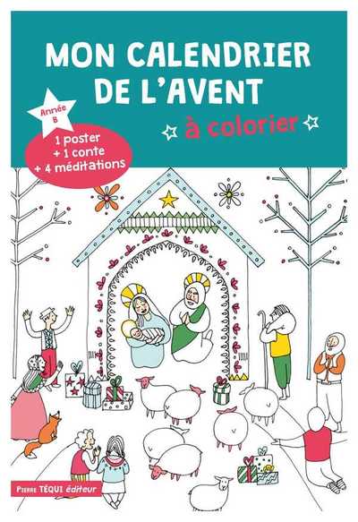 Image de Mon calendrier de l’Avent à colorier - Année B