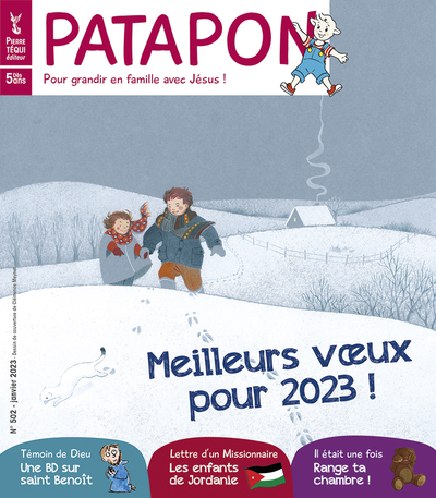 Image de Patapon Janvier 2023 N°502 - Meilleurs voeux 2023 !