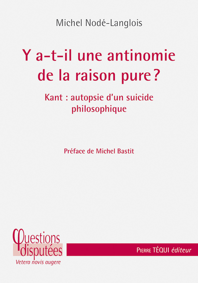 Image de Y a-t-il une antinomie de la raison pure ?