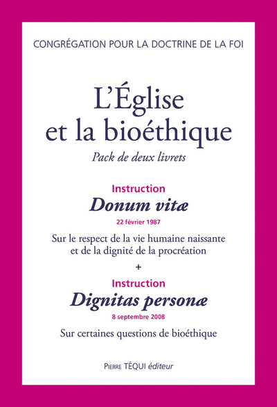 Picture of L'Église et la bioéthique