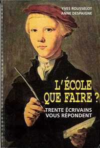 Image de L'école - que faire