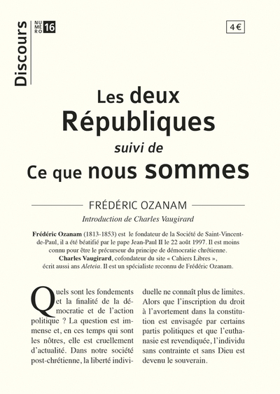 Image de Les deux Républiques