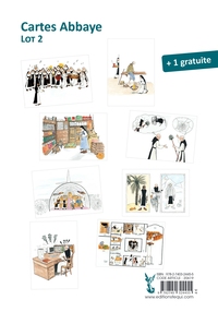 Picture of Série de 8 cartes Abbaye Lot 2