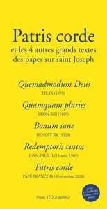 Picture of Patris corde et les 4 autres grands textes des papes sur saint Joseph