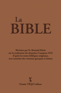 Image de La bible Crampon 1923-2023 – Couverture marron
