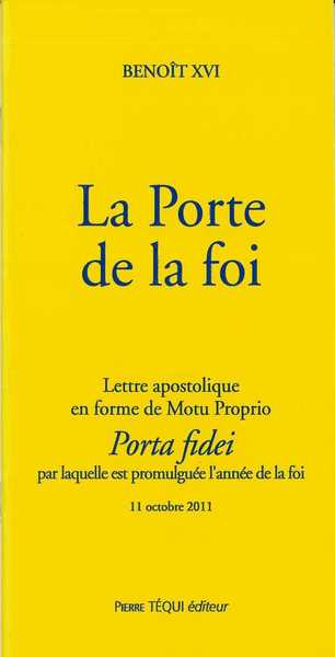 Picture of La Porte de la foi - Porta fidei