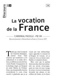 Image de Discours n°2 - La vocation de la France