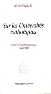 Picture of Sur les Universités catholiques