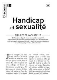 Image de Discours n°7 - Handicap et sexualité