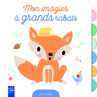 Picture of Mon imagier à grands rabats - Les mots