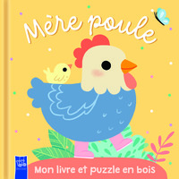 Picture of Mère Poule - Mon livre et puzzle en bois