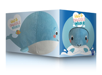 Picture of Baleine livre-doudou - Mon copain de calins