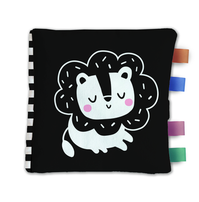 Picture of Petit lion - Mon tout-doux en noir et blanc