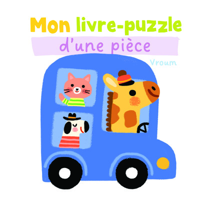 Image de Vroum - Mon livre puzzle d'une pièce