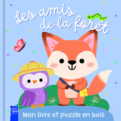 Picture of Les amis de la forêt - Mon livre et puzzle en bois