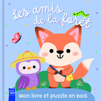 Picture of Les amis de la forêt - Mon livre et puzzle en bois