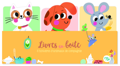 Image de 3 histoires d'animaux de compagnie - Livres en boite