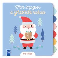 Image de Père Noël / imagier grands rabats