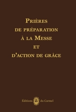 Picture of Prières de préparation à la Messe et d'action de grâce