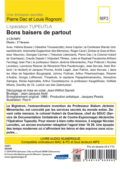 Picture of BONS BAISERS DE PARTOUT PIERRE DAC