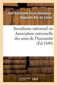 Image de Socialisme rationnel ou Association universelle des amis de l'humanité