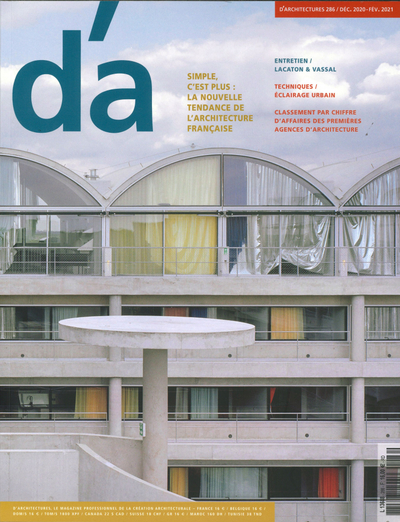 Image de D'Architectures N°286 - décembre 2020
