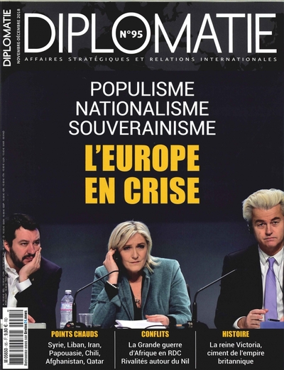 Picture of Diplomatie N°95 L'europe en crise  - novembre/décembre 2018