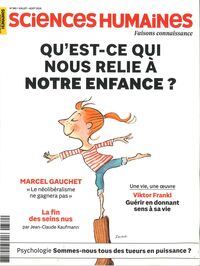 Image de Sciences Humaines n°380 : Qu'est-ce qui nous relie à notre enfance ? - Juillet Aout 2025
