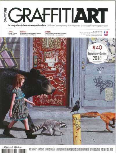 Image de Graffitiart N°40  Arts Urbains, de nouveaux enjeux- septembre 2018