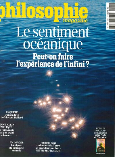 Image de Philosophie Magazine n°201 : Le sentiment océanique - Eté 2026