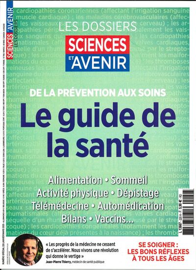 Image de Sciences et Avenir HS n°220 - Le guide de la santé - Janvier/Mars 2025