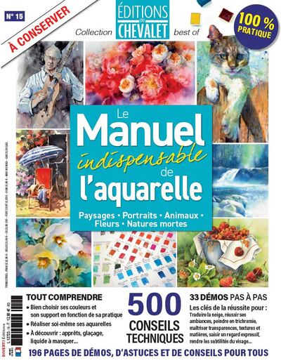 Picture of Editions du Chevalet 15 : Aquarelle - Août 2024