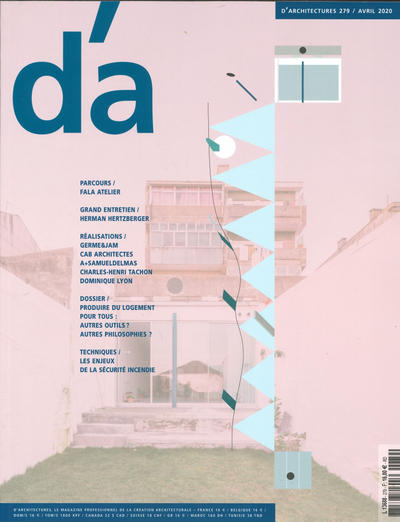 Image de D'Architectures N°279 Produire du logement  - avril 2020