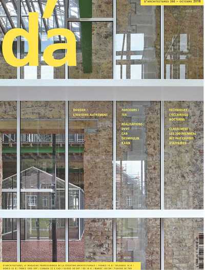 Image de D'Architectures N°266  Histoire autrement - octobre 2018