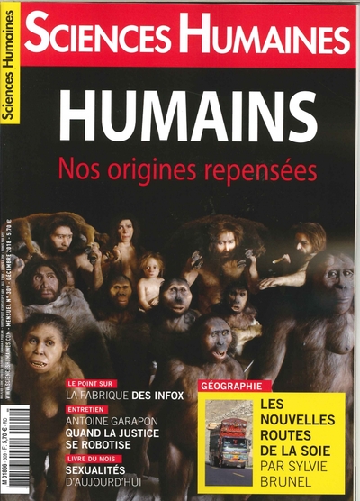 Picture of Sciences Humaines N°309 Humains  - novembre 2018