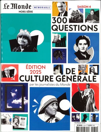 Picture of Le Monde HS Mémorable Saison 4 : 300 questions de culture générale - Edition 2025