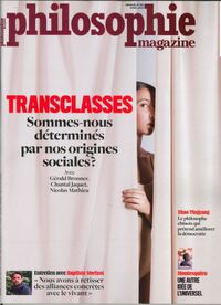 Image de Philosophie Magazine N°168 : Transclasses - avril 2023