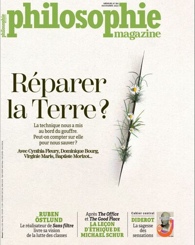 Picture of Philosophie Magazine N°164 : Réparer la Terre ? - nov 2022