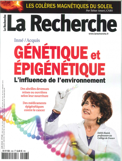 Picture of La Recherche N°548 Génétique et épigénétique - juin  2019