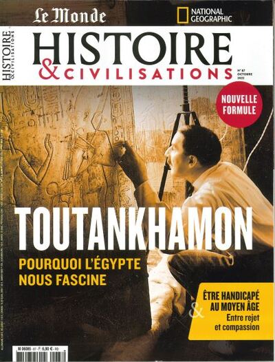 Picture of Histoire et Civilisations n°87 : Toutankhamon : Pourquoi l'Egypte nous fascine - oct 2022