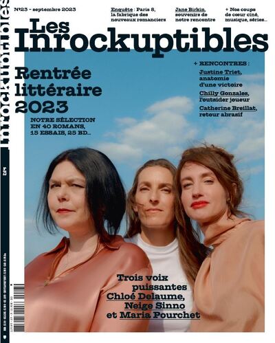Image de Les Inrockuptibles Mensuel N°23 : Rentrée littéraire - Septembre 2023