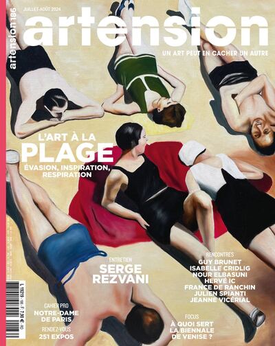 Image de Artension n° 186 : L'art à la plage - Juillet-Août 2024