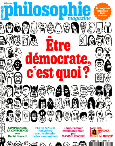 Image de Philosophie Magazine N°182 : Être démocrate c'est quoi ? - Septembre 2024