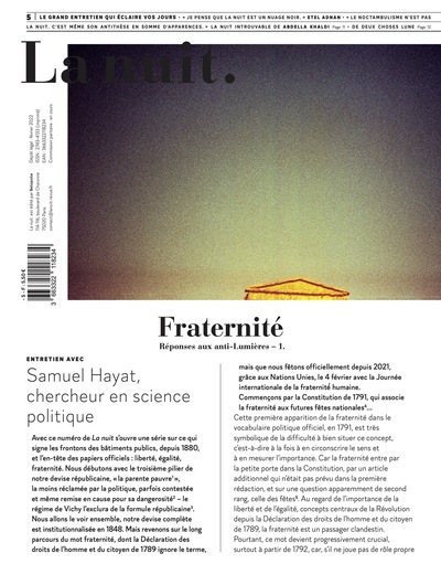 Picture of La nuit n°5 - Fraternité