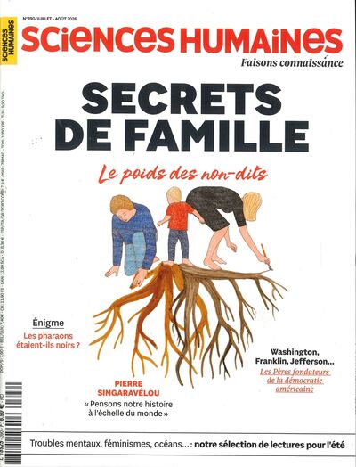 Image de Sciences Humaines n°390 : Secrets de famille - Juillet/Août 2026