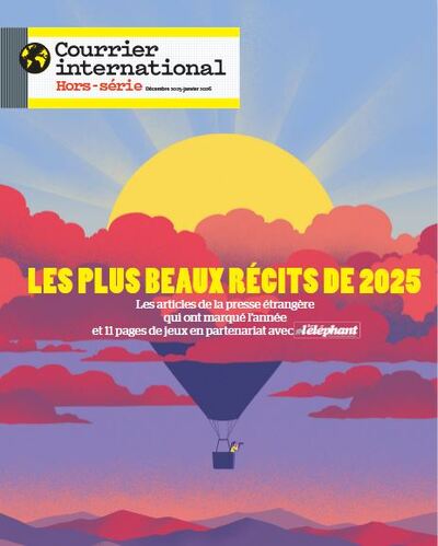 Image de Courrier International HS n°110 : Les plus beaux récits de 2025 - Décembre 2025