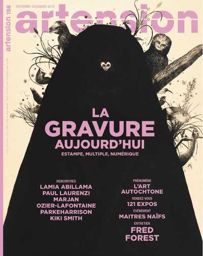 Image de Artension N°158 La gravure aujourd'hui  - novembre/décembre  2019
