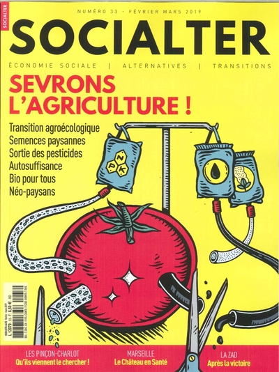 Picture of Socialter N°33 Sevrons l'agriculture   - février/mars 2019